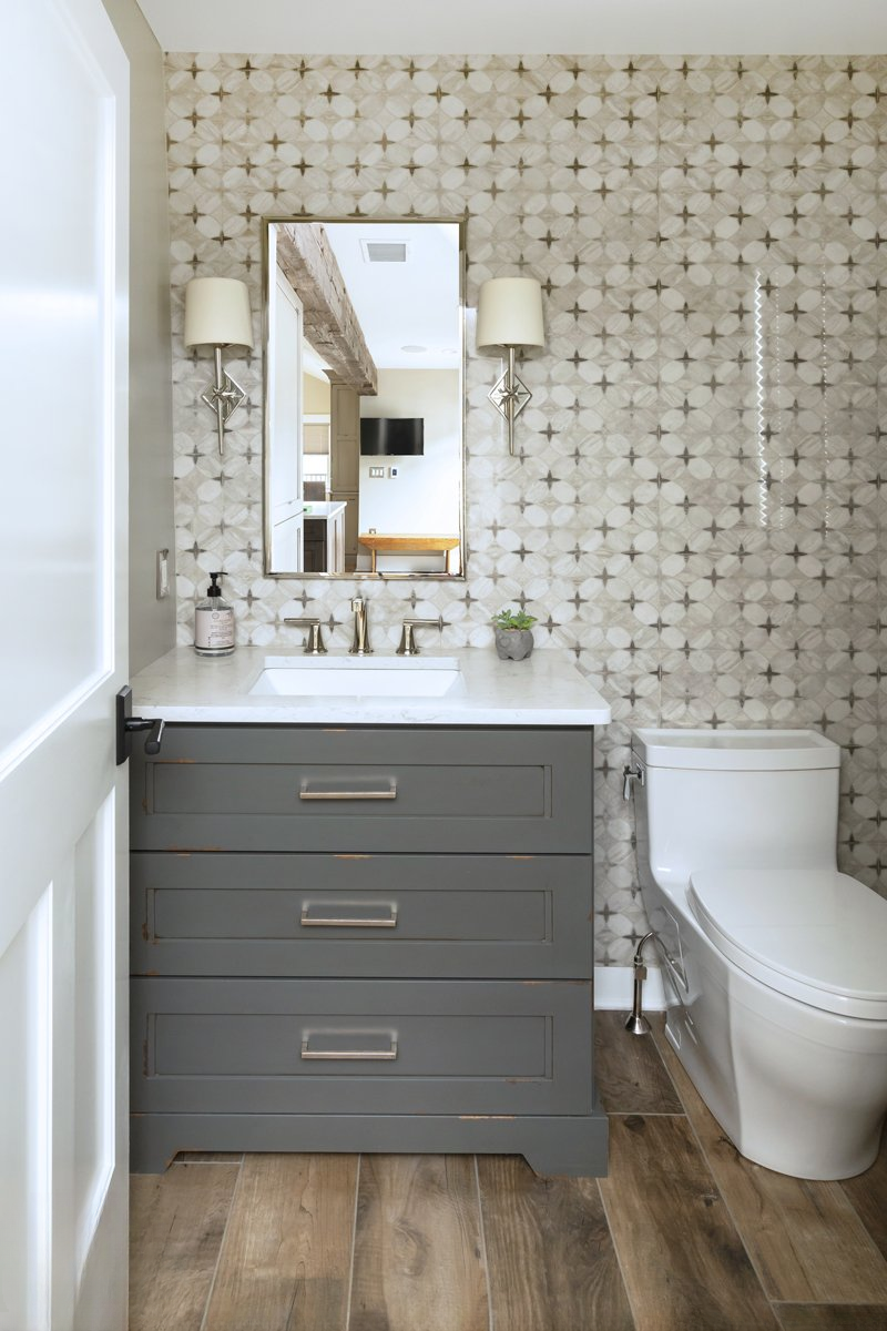 The Powder Room Project: Small Spaces, Big Impact LangspowderroomdesignFurlong1