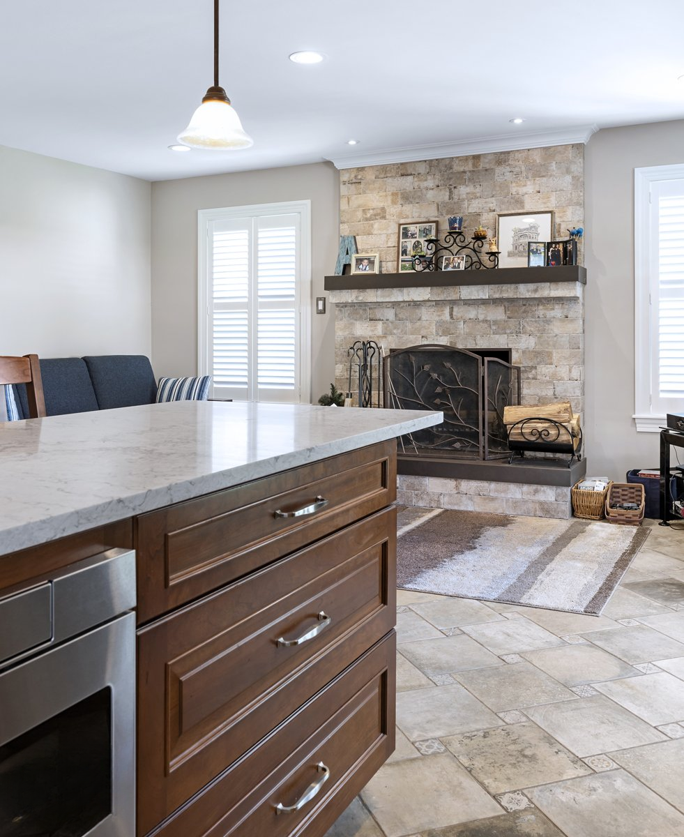 How to Integrate Kitchen and Living Room Styles TheonneskitchendesignDoylestown3