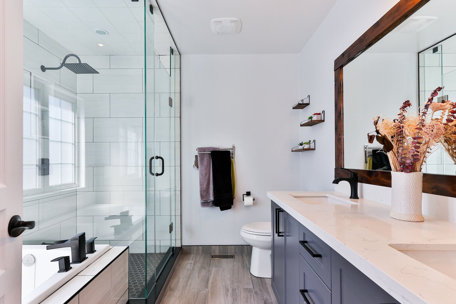A Bathtub or a Walk-in Shower: What to Install Inside Your Bathroom unsplash image g51F6 WYzyU 1