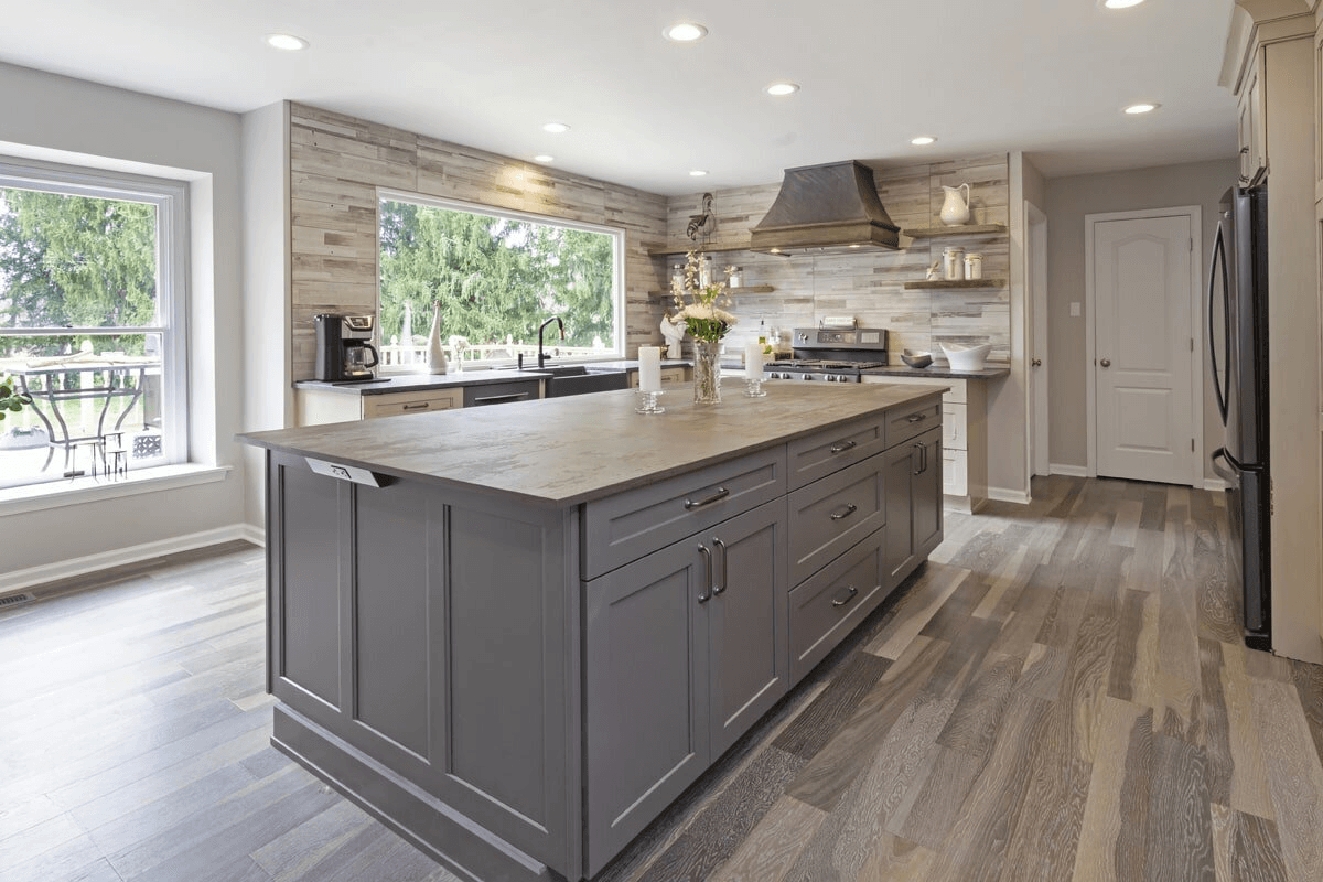 Rustic Modern Farmhouse Kitchen Reveal - Maison de Pax, image size:1200x800