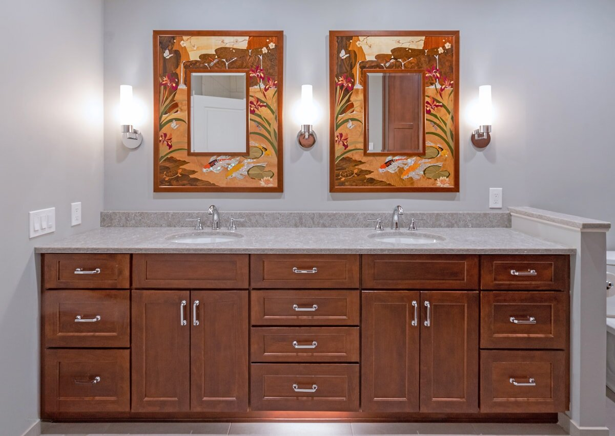 Bathroom Design Ideas: Lighting and Mirrors DuffyLauberbathdesign3