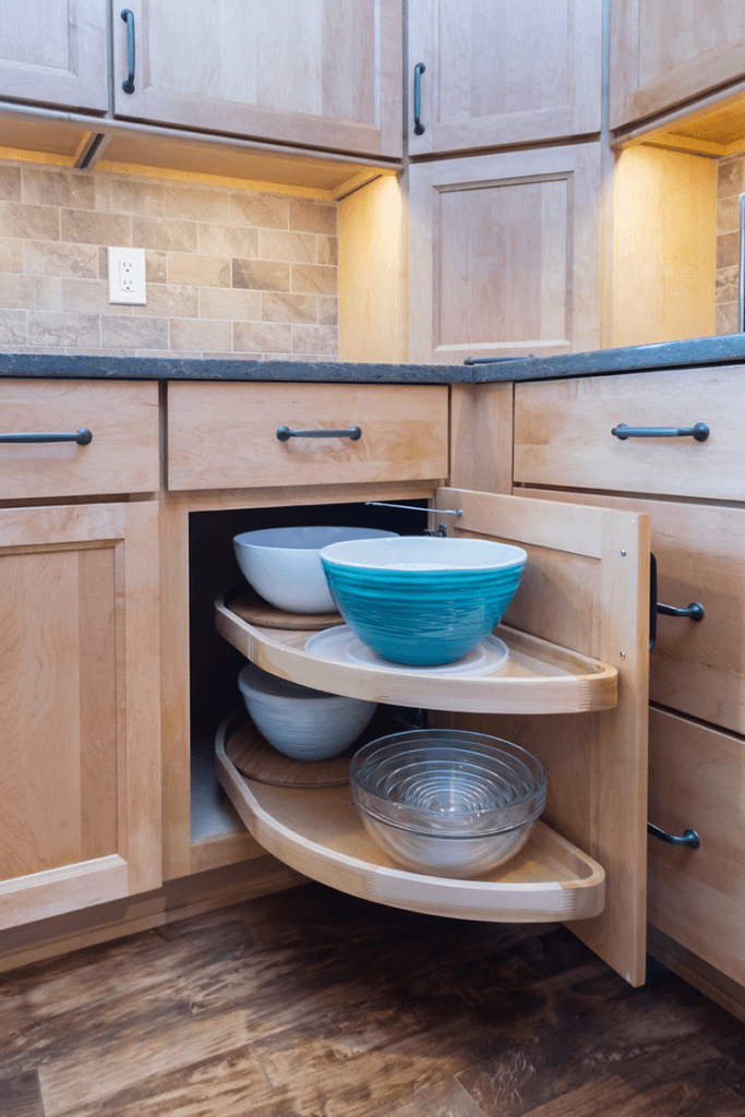 Kitchen Cabinet Storage Solutions for Awkward Spaces