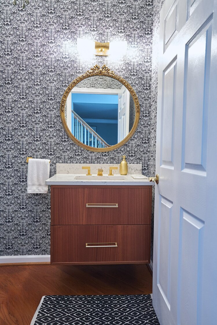 Top Luxury Bath Design Ideas ParsonsPowderRoomDesignYardley2