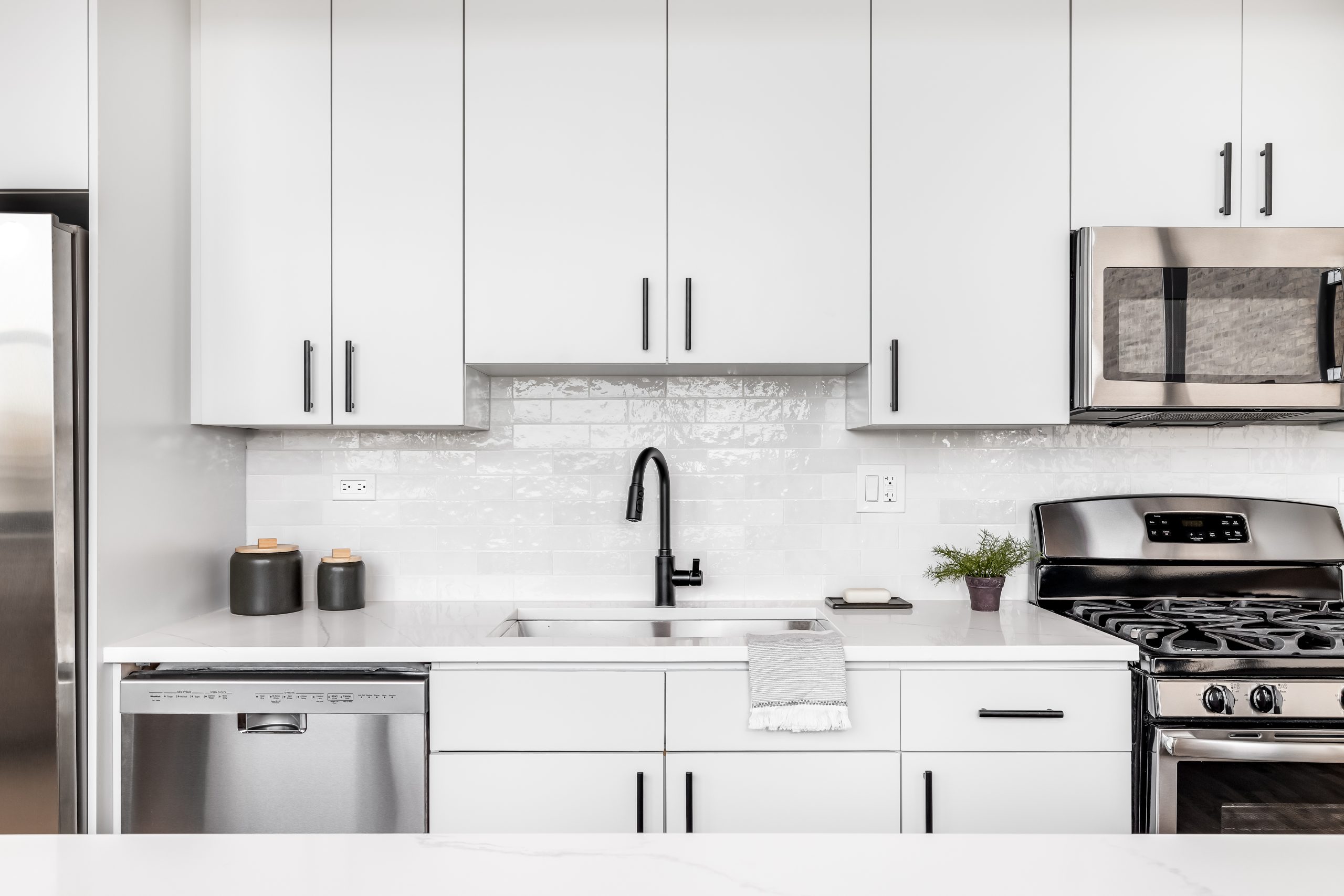 Stainless steel kitchen appliances for article about steel tariffs and appliance package costs